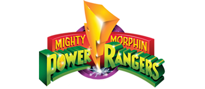Mighty Morphin Power Rangers logo for GameBoy